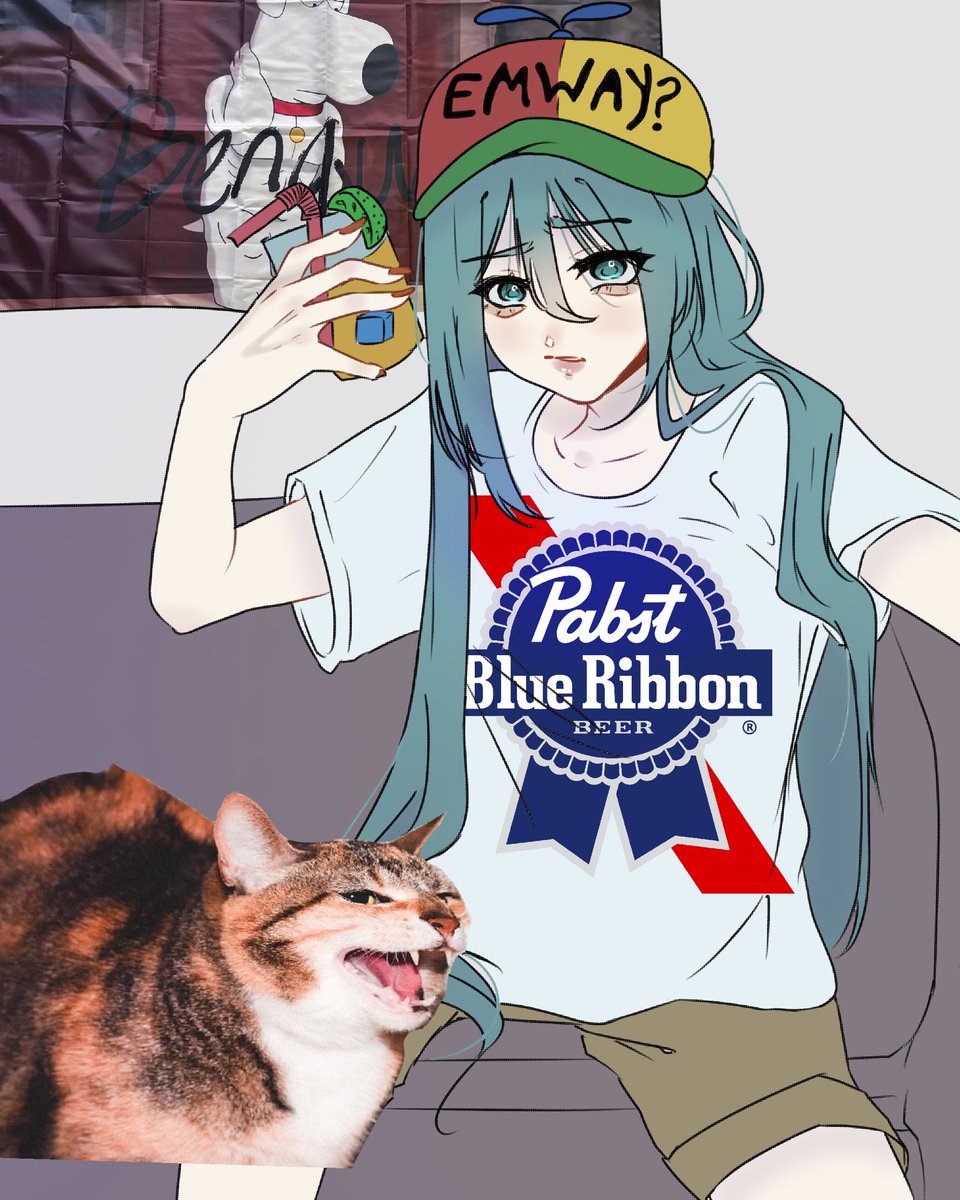 hatsune miku if she hated waking up to the same sun every morning