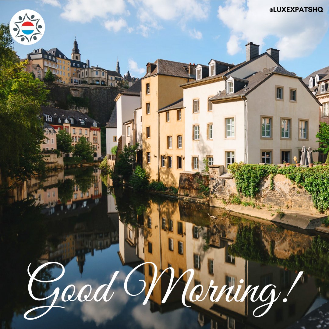 LuxExpatshq's tweet photo. 🌳☀️ Good Morning LuxExpats!  It's Wednesday—let's power through the midweek hustle and make today amazing! 💪🏻✨

#WednesdayWisdom #MidweekMotivation #luxembourg #luxembourgcity #expat #luxembourgexpats #expatlife #ExpatsInLuxembourg #LuxembourgLife https://t.co/2vm9p20ukH