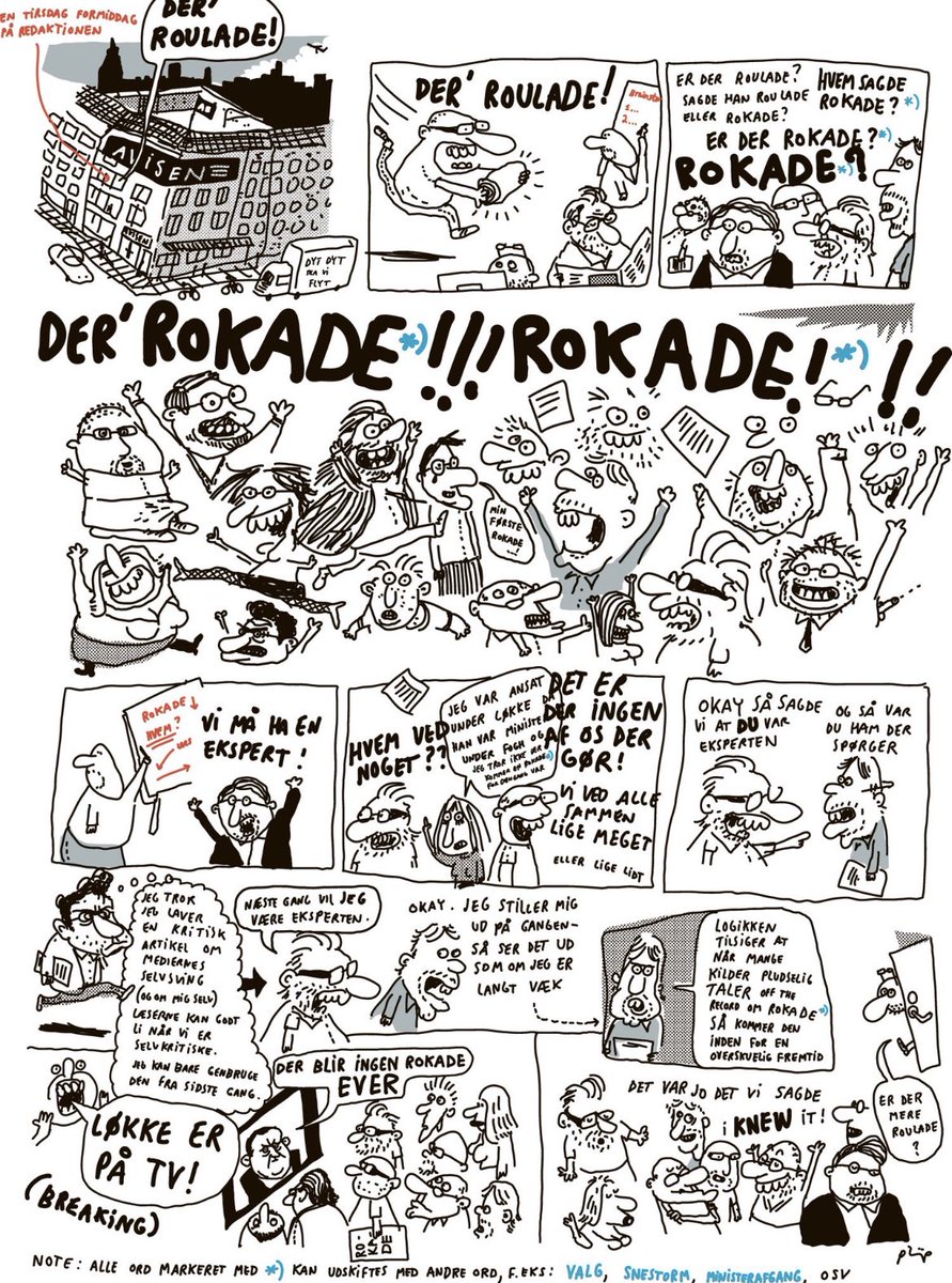 I dagens anledning. Et af de de bedste pletskud fra @ytournel #dkpol #roulade