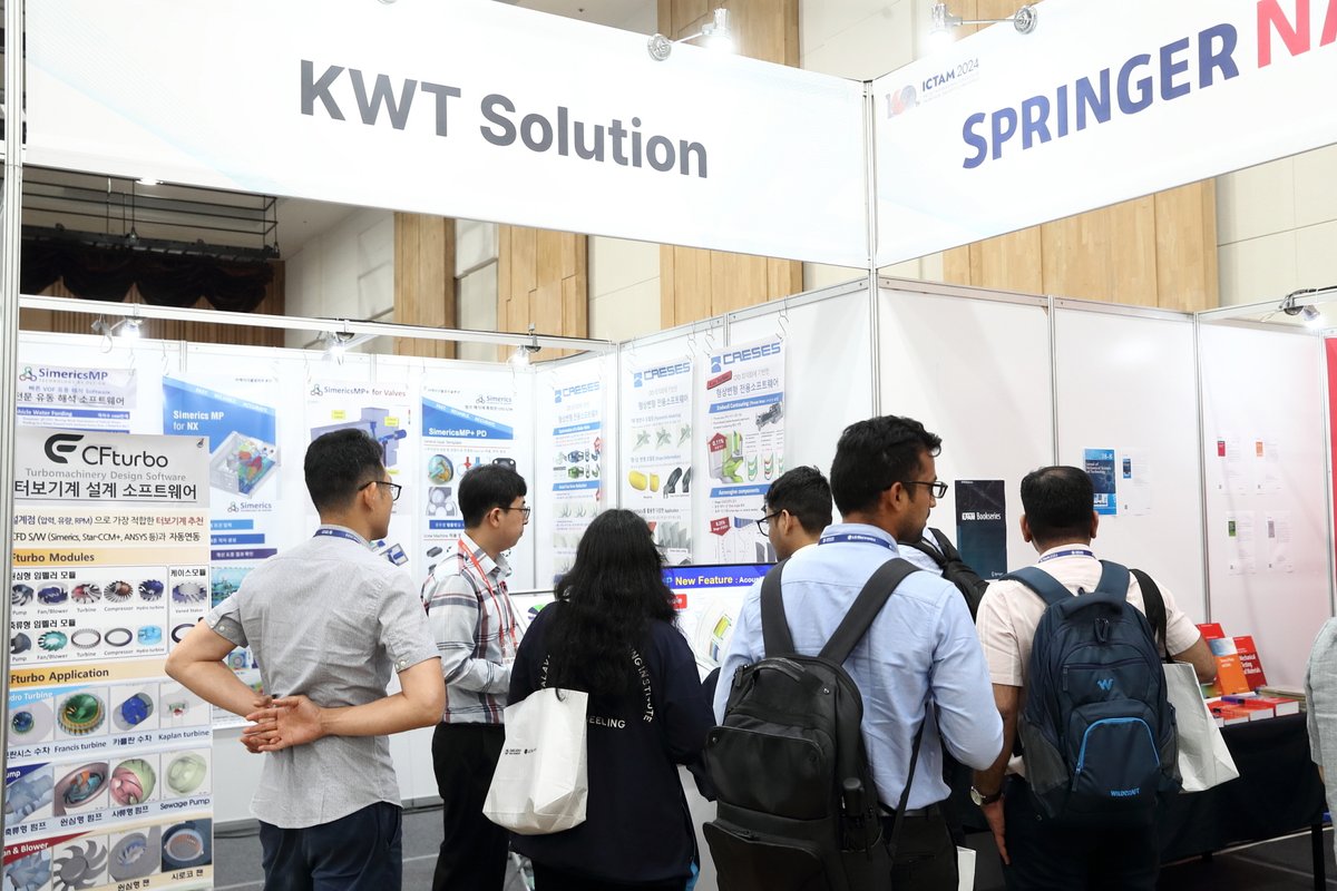A big thank you to all of our exhibitors at this year's congress who have joined hands in helping to progress the field of theoretical and applied mechanics! There are a variety of solutions to help advancement to the next level 🤝📈 #ictam2024 #IUTAM #innovation