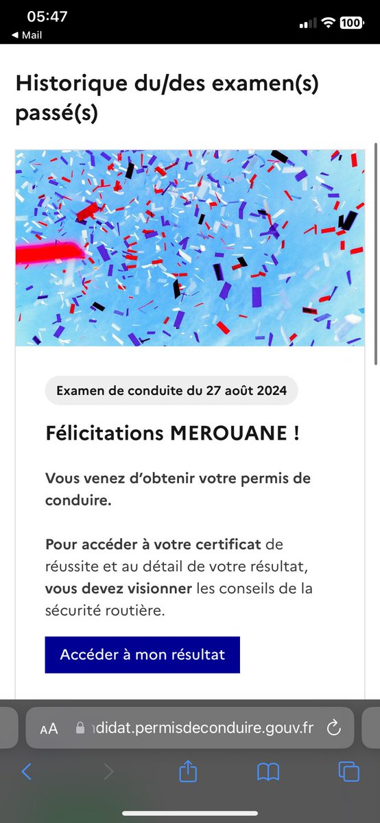 Enfin permifier 🙏