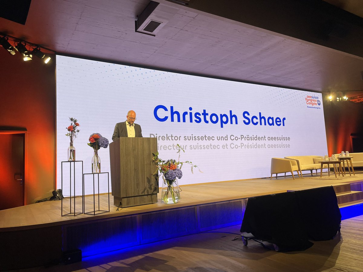 Stefan Batzli (@stefanbatzli) on Twitter photo Tag 2 des #aeesuissekongress ist gestartet. <a href="/ChristophSchaer/">Christoph Schaer</a> eröffnet als Co-Präsident und Patrick Kutschera begrüsst als Vizedirektor <a href="/BFEenergeia/">BFE - OFEN - UFE</a> einen vollen Saal. Wir freuen uns! Tag 2 des #aeesuissekongress ist gestartet. <a href="/ChristophSchaer/">Christoph Schaer</a> eröffnet als Co-Präsident und Patrick Kutschera begrüsst als Vizedirektor <a href="/BFEenergeia/">BFE - OFEN - UFE</a> einen vollen Saal. Wir freuen uns!