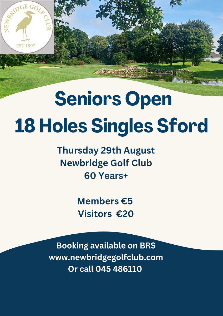 Newbridge Golf Club tweet media