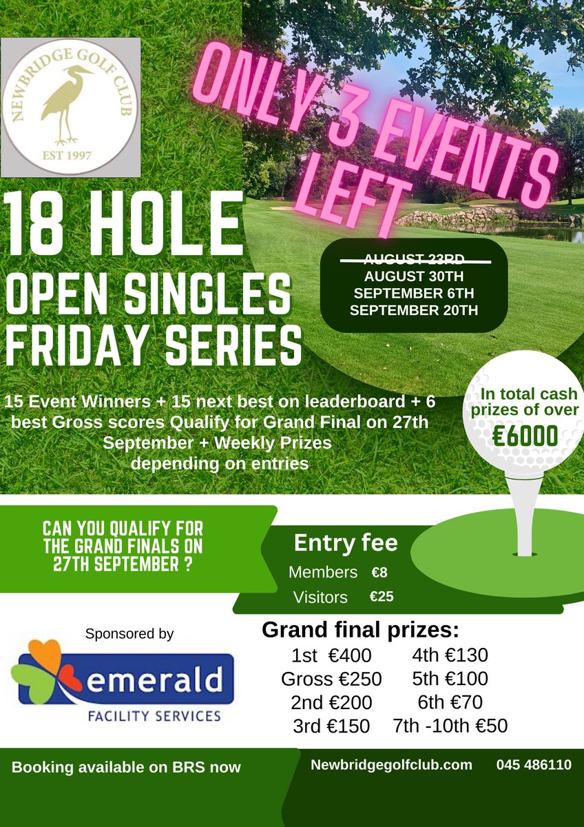 Newbridge Golf Club (@newbridgegc) on Twitter photo 