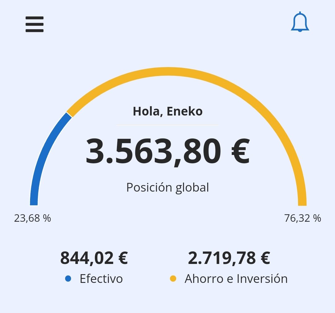inversor_jr's tweet photo. Después de casi 4 meses invirtiendo, así está mi cuenta.

Le he metido bastante caña, ahora seguiré con 500€/mes de aportaciones💪

¿Como lo veis? ¿Demasiado cada mes o lo incremento?🚀 https://t.co/YpVUxb7R2o
