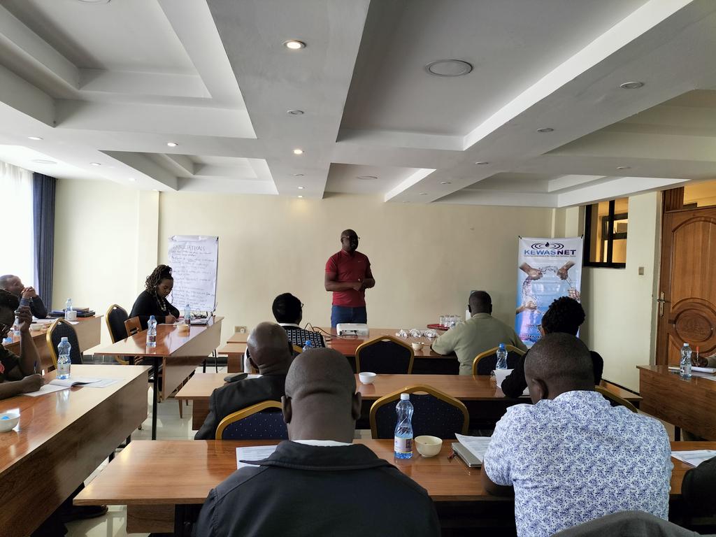 A Faith-based organizations workshop by <a href="/KEWASNET/">KEWASNET</a> for updates on their last one year's WASH activities.
<a href="/SamMalesi/">Malesi Shivaji</a>