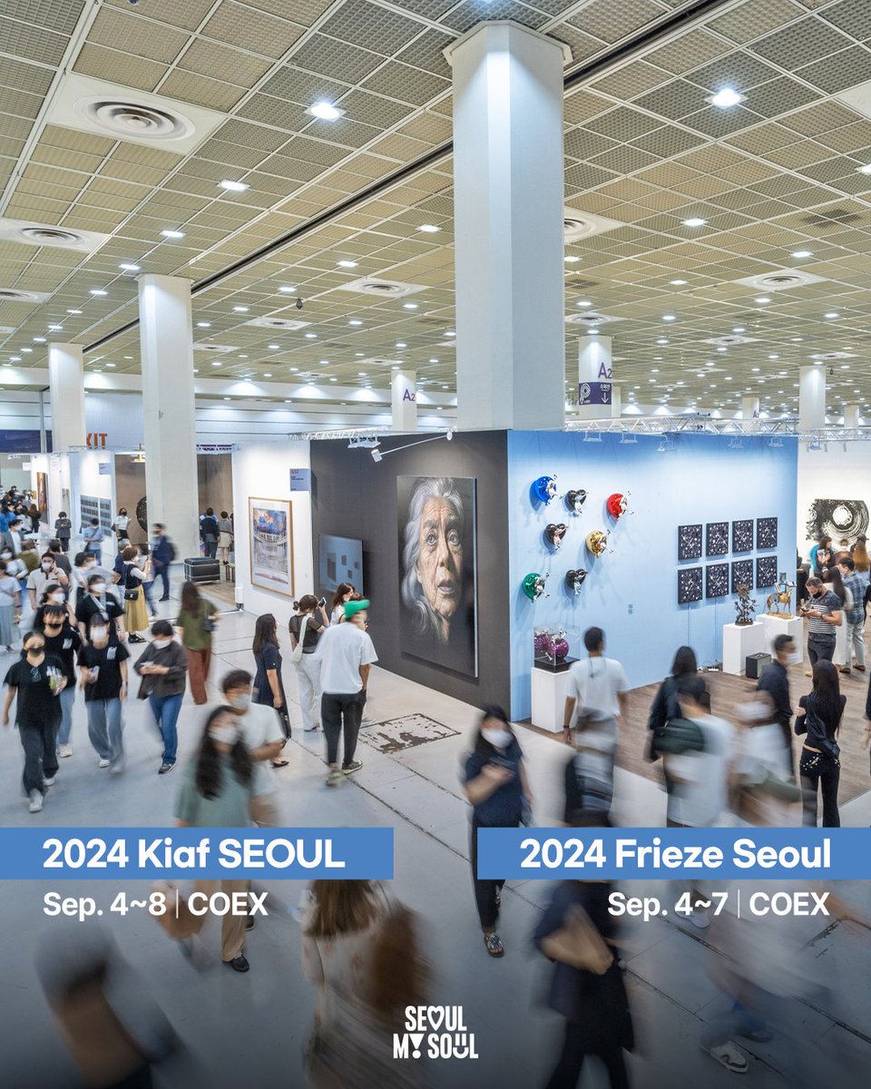 Seoul_gov's tweet photo. #Seoul Transforms into an #ArtCity! Welcome to #SeoulArtWeek! 🖼🎨

The 2nd Seoul Art Week will take place from September 2nd to 8th! 🙌

🔗More : https://t.co/DygnmfjdIH https://t.co/4AwxSIHkcd