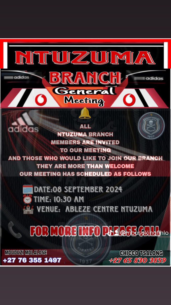 MbusoDavid7's tweet photo. Meeting Alert 🚨 🏴‍☠️#ngekebayiqede https://t.co/SqGbGF1O9M