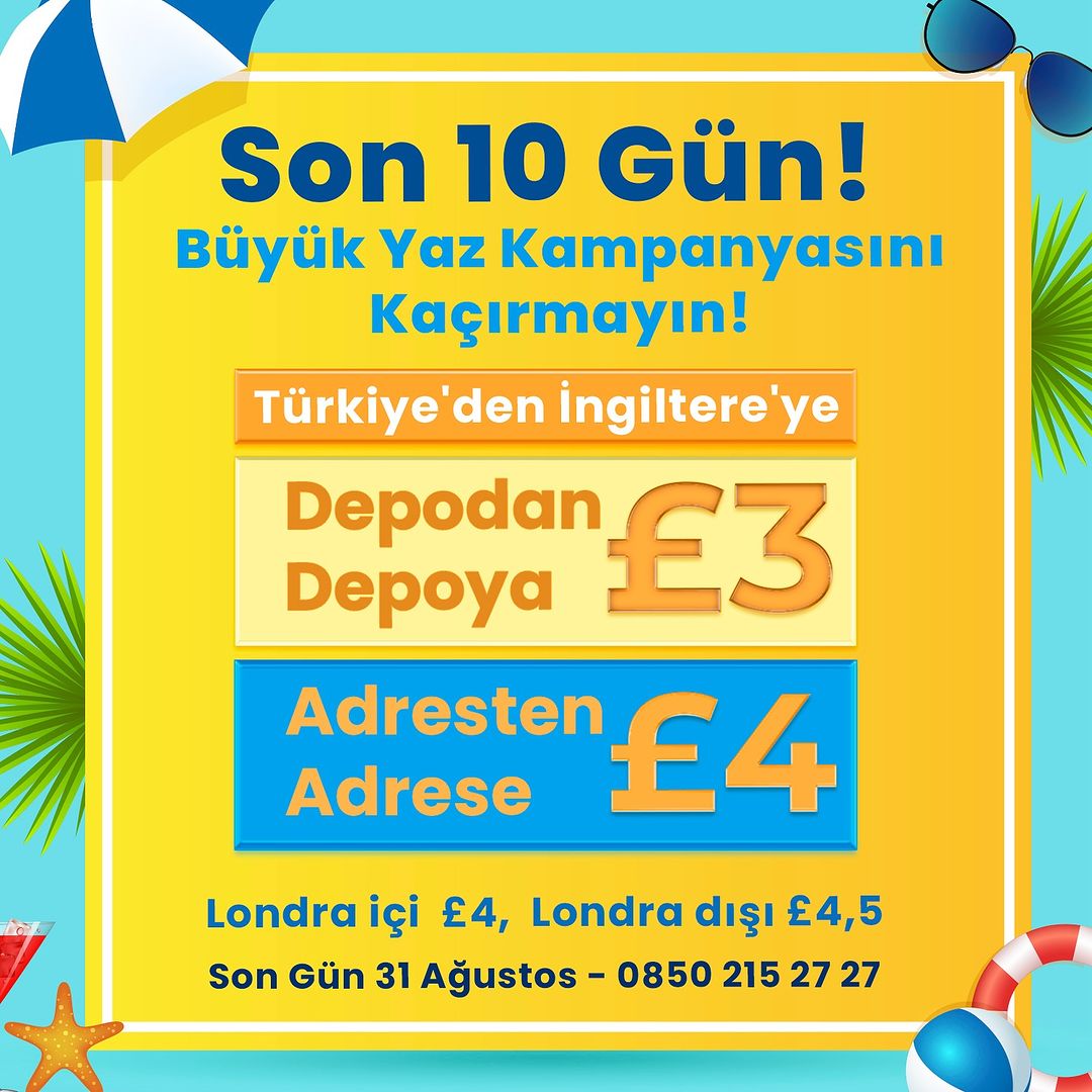 ABS’nin Büyük Yaz Kampanyası’nın Bitmesine SON 10 GÜN! 🌴🏖️

Kampanya için son gün 31 Ağustos! Bu kampanyadan yararlanmak için bizimle iletişime geçebilirsiniz.

📞 0850 215 27 27