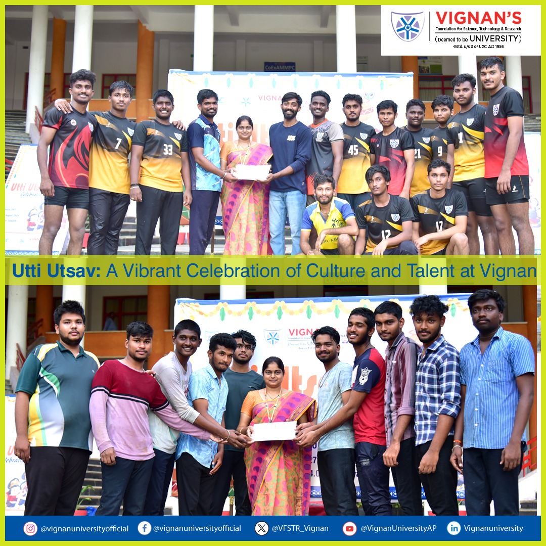 Vignan's University Official tweet media