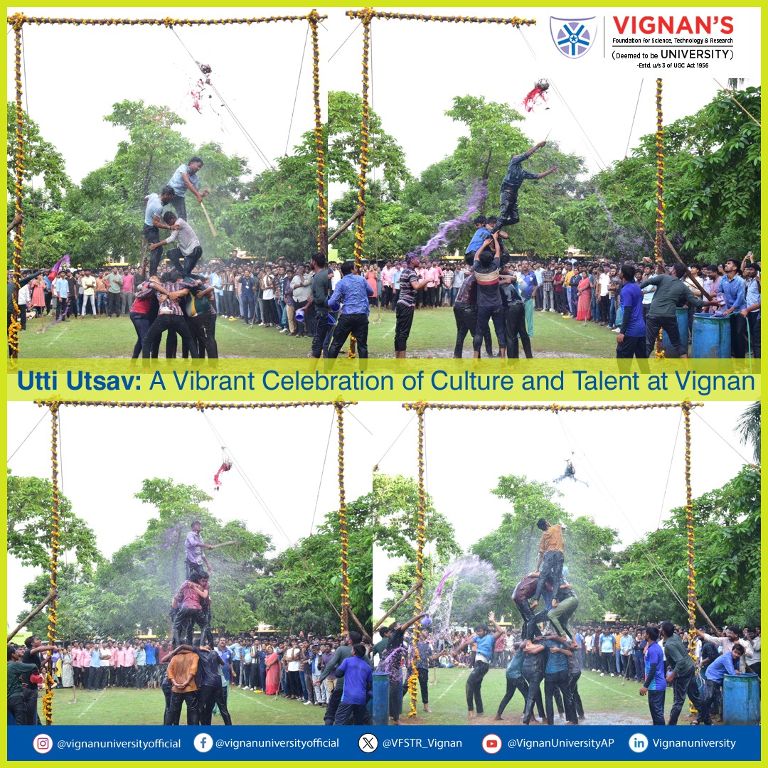 Vignan's University Official tweet media