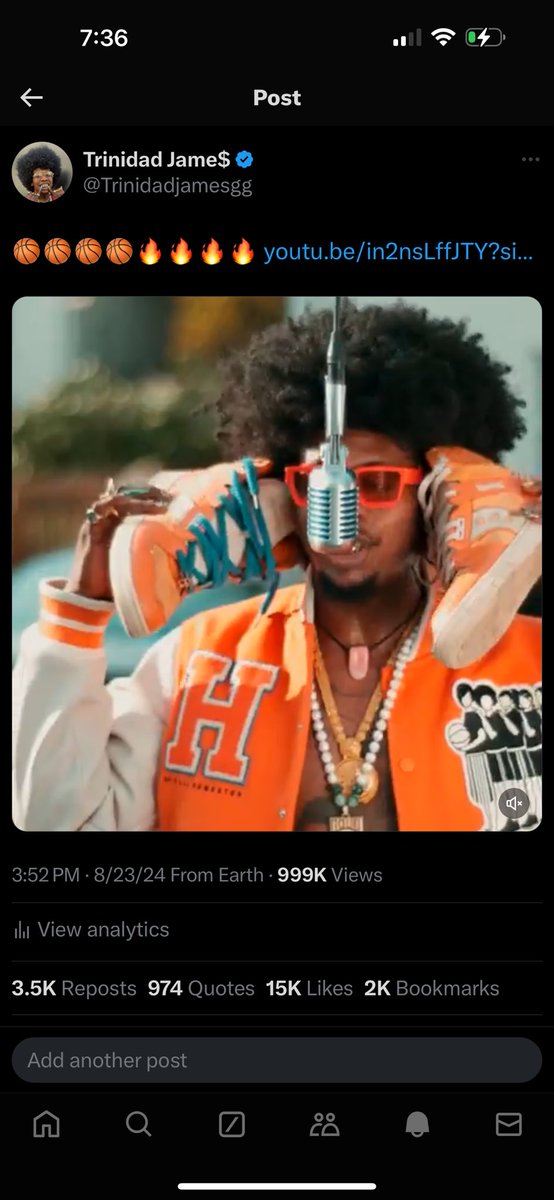 Trinidad Jame$ tweet media