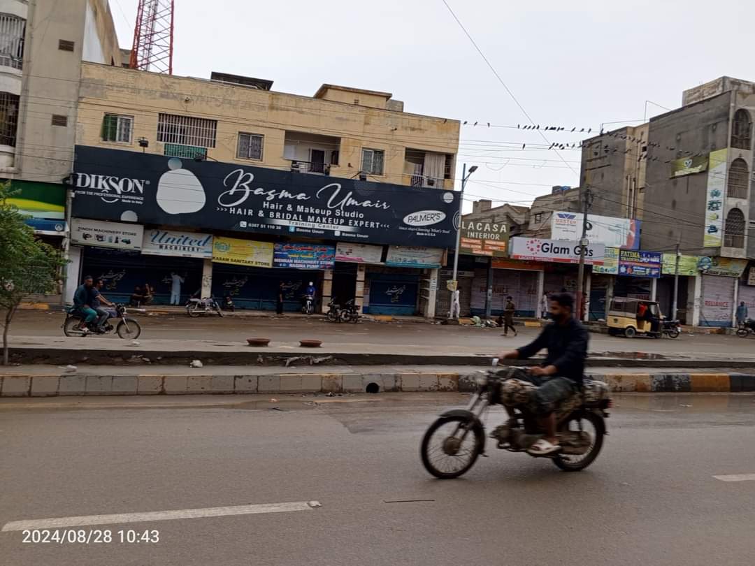 KarachiJamaat's tweet photo. واٹرپمپ مارکیٹ فیڈرل بی ایریا مکمل شٹر ڈاؤن ہڑتال
#مکمل_شٹر_ڈاؤن_ہڑتال https://t.co/KZTCnWH7Di
