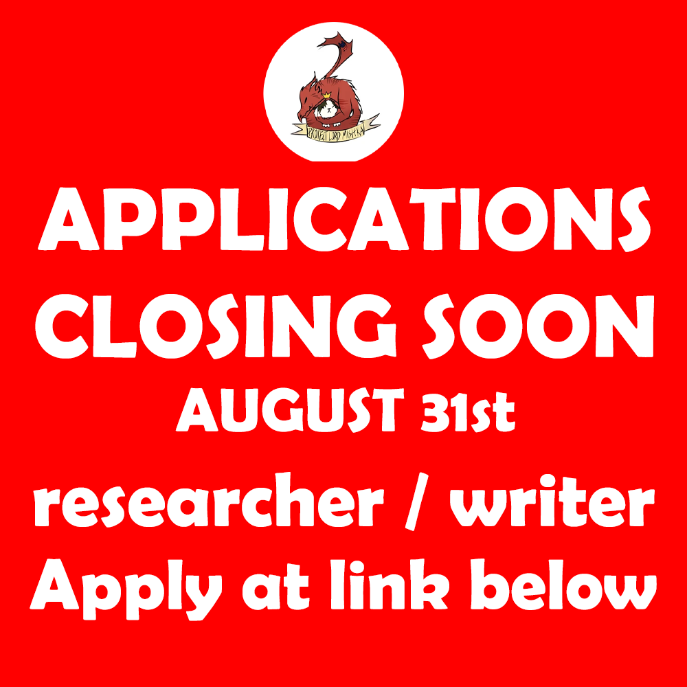 TimHickson1's tweet photo. Only a few more days to apply for the researcher / writer position with me on Hello Future Me. 

Applications close August 31st! https://t.co/N9PoEaxGwu