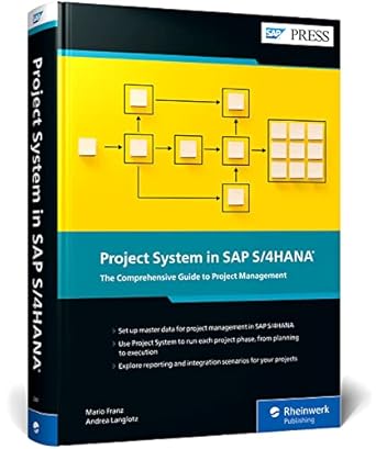 computerbookshp's tweet image. Project System in SAP S/4HANA: The Comprehensive Guide to Project Management by Mario Franz, Andrea Langlotz, (Authors)
@sappress &amp;amp; @RheinwerkComp (Publishers) Buy from Computer Bookshop using this link: https://lnkd.lnkd.in/gSneHdyC #sap #projectsystem #masterdata