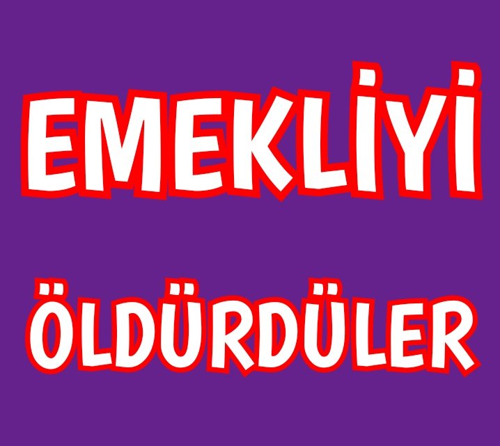 Yıllarını Ülkesine adayan Emektarları,

Açlığa ve yokluğa mahkum edip,
sefalete sürüklediler. 

Kuru ekmeğin derdine düşürüp,
ziyan ettiler.

Yaşatmadılar Emekli yi
Hayatlarını söndürdüler‼️
#YaşatmadılarEmekliyi
#Kandırdılar5000Kısmiyi
<a href="/RTErdogan/">Recep Tayyip Erdoğan</a> <a href="/isikhanvedat/">Prof. Dr. Vedat Işıkhan</a>