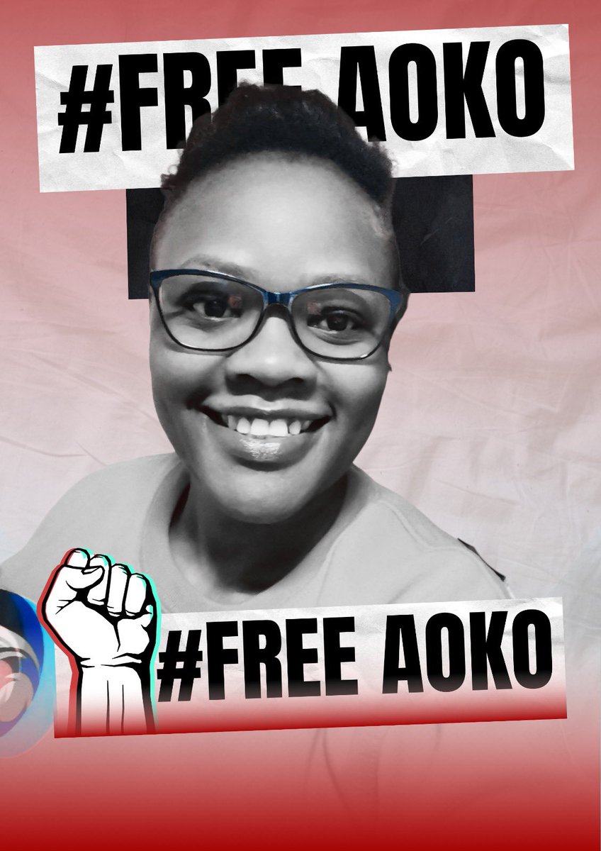 OumahDenice's tweet photo. Where is Aoko? Why are all Sons and Daughters of Influence  From Luo Nyanza silent on Maverick's Whereabout? This lady is an Asset if well Caged, She is a fearless goddess. Wajaluo Protect Aoko.
#FreeAoko https://t.co/wYLu06wf5d