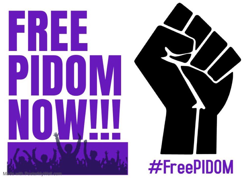 Even if you can't do anything, it won't cost you a thing to retweet. Nigerian, please wake up!
Why trend irrelevant people like Reno while PIDOM is going through countless torture.

#freePIDOMNIGERIA The DSS, Peter Obi, Don Jazzy, Seyi Tinubu, INEC, Anambra, Igbo, Yoruba, North