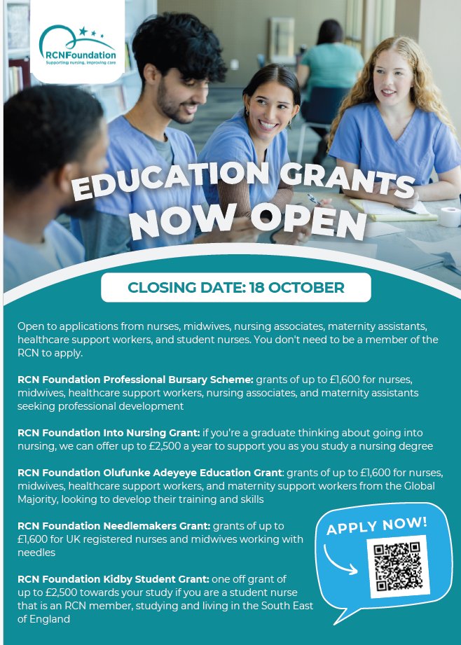 NCA - CPD Team (@cpdnca) on Twitter photo The RCN Foundation (independent charity) Grants available for CPD! Closing date 18.10.24. See below info <a href="/NCAlliance_NHS/">Northern Care Alliance NHS Foundation Trust (NCA)</a> <a href="/janemac57518733/">Jane Macdonald | Director of Nursing</a> <a href="/LHornby21/">Lynsey Hornby</a> <a href="/NcallianceP/">NCA Preceptorship Team</a> <a href="/NcaPef/">NCA PEF Team</a> The RCN Foundation (independent charity) Grants available for CPD! Closing date 18.10.24. See below info <a href="/NCAlliance_NHS/">Northern Care Alliance NHS Foundation Trust (NCA)</a> <a href="/janemac57518733/">Jane Macdonald | Director of Nursing</a> <a href="/LHornby21/">Lynsey Hornby</a> <a href="/NcallianceP/">NCA Preceptorship Team</a> <a href="/NcaPef/">NCA PEF Team</a>