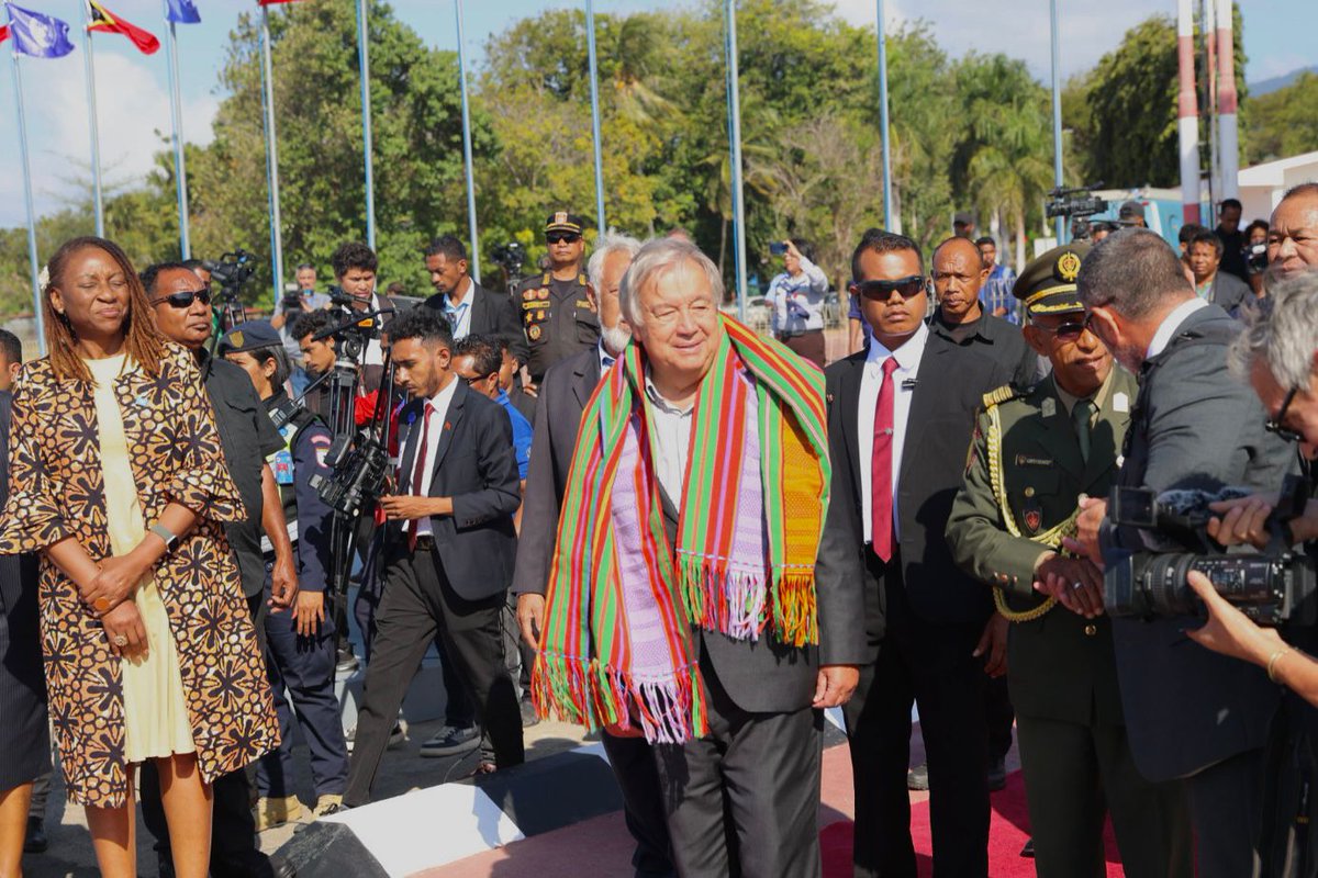 Thank you Timor-Leste for the warm welcome! 🇹🇱