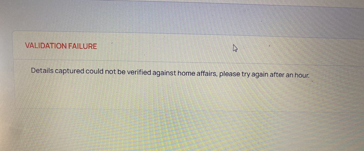Pretee_Za's tweet photo. @theCIPC hello, I’ve been getting this since 5am today. What is the issue? https://t.co/pqdBmjHFOy