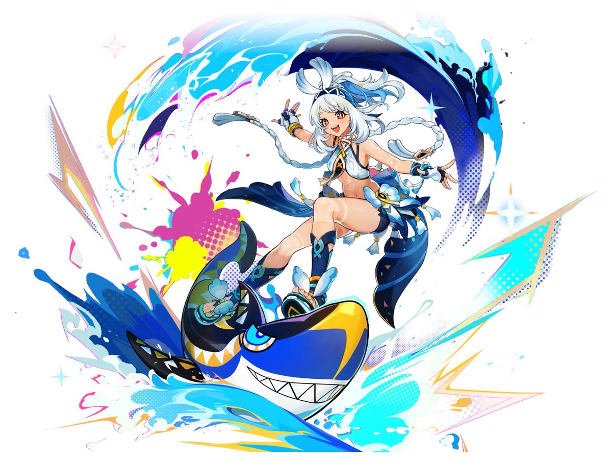 DragaliaArchive's tweet photo. Model references for
Mualani - Genshin Impact https://t.co/fXbJ9BIIng