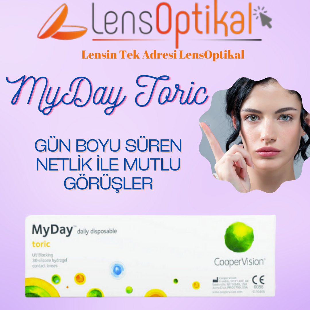lensoptikal's tweet image. MYDAY TORİC
lensoptikal.com/urun/myday-tor…
#lens #rahat #purevision #günlüklens #aylıklens #numaralılens #renklilens #saydamlens #optik #lensoptikal #istanbul #türkiye #çarşamba #eniyilens