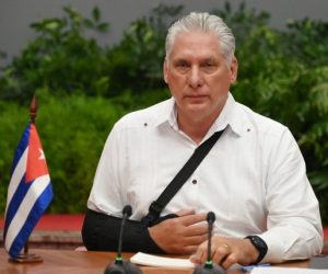 "#Cuba🇨🇺, nuestra patria, nuestro pueblo, reconoce y admira la respuesta serena, el alto sentido democrático institucional y la vocación de paz mostradas por el presidente <a href="/NicolasMaduro/">Nicolás Maduro</a>..."
#YoSigoAMiPresidente  <a href="/DiazCanelB/">Miguel Díaz-Canel Bermúdez</a>
#ALBATCP 
#DeZurdaTeam
