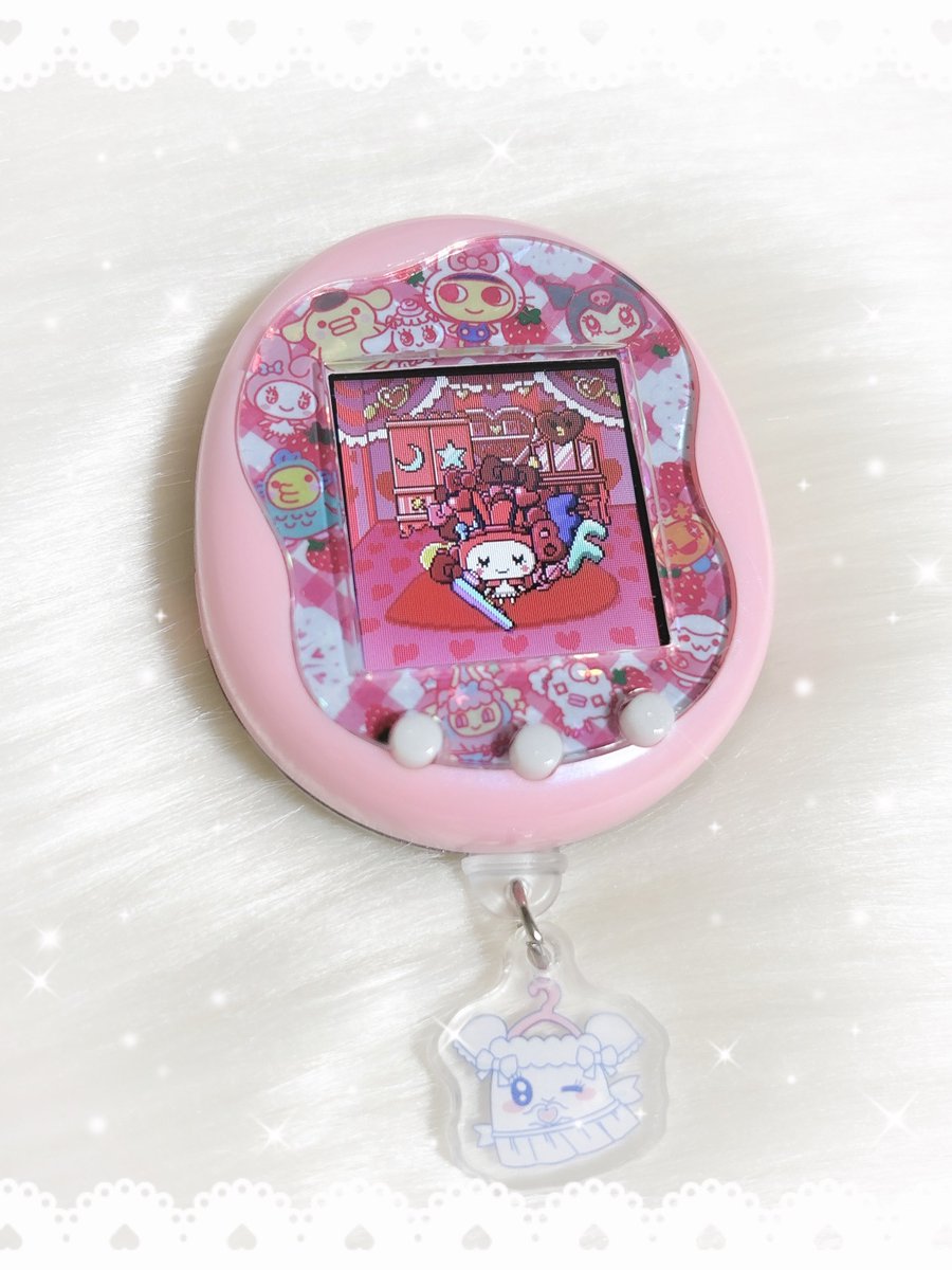 たまこっちユニ エンジェル 箱付 エリア4つ付 フェイスプレートカバー付 特典付き】Tamagotchi Uni Angel Festival 4907953737426 おもちゃの