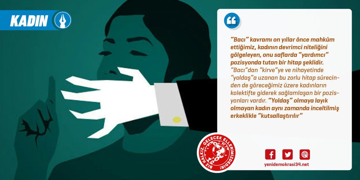 KADIN | Erkek Egemenlik Tekerrürden Mi İbaret?

yenidemokrasi34.net/erkek-egemenli…