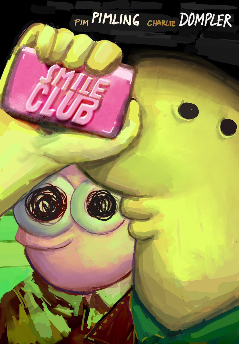 smiling friends x fight club