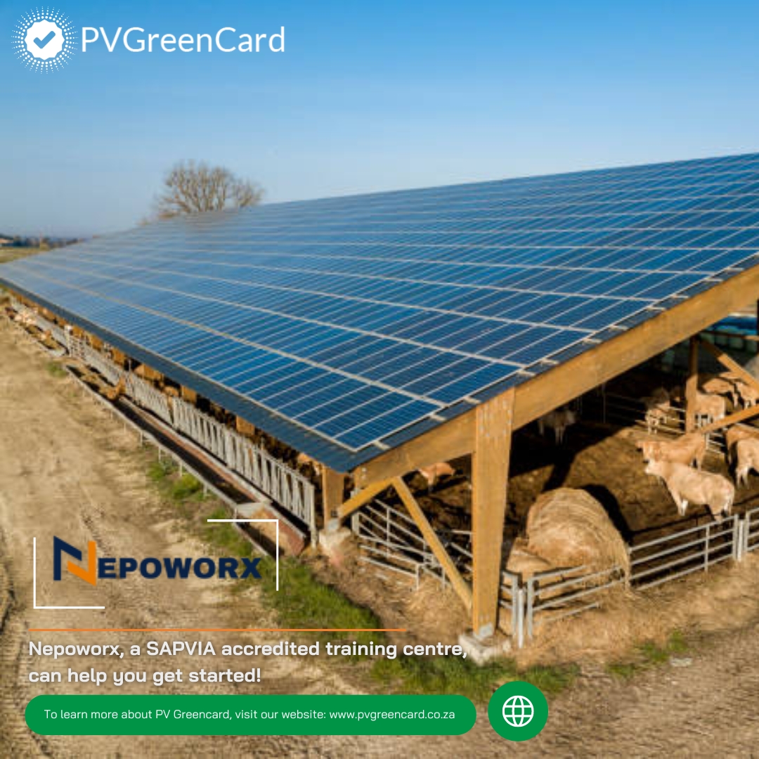 Solar Training: Master Solar Power with <a href="/nepoworx/">Nepoworx</a>!

Don't miss out on your chance to learn from the experts at Nepoworx.  Book your spot in the Solar PV Installer Course today! nepoworx.com/pvgreencard

#PVGreenCard #SolarInsatallations #QualityAssurance #sapvia