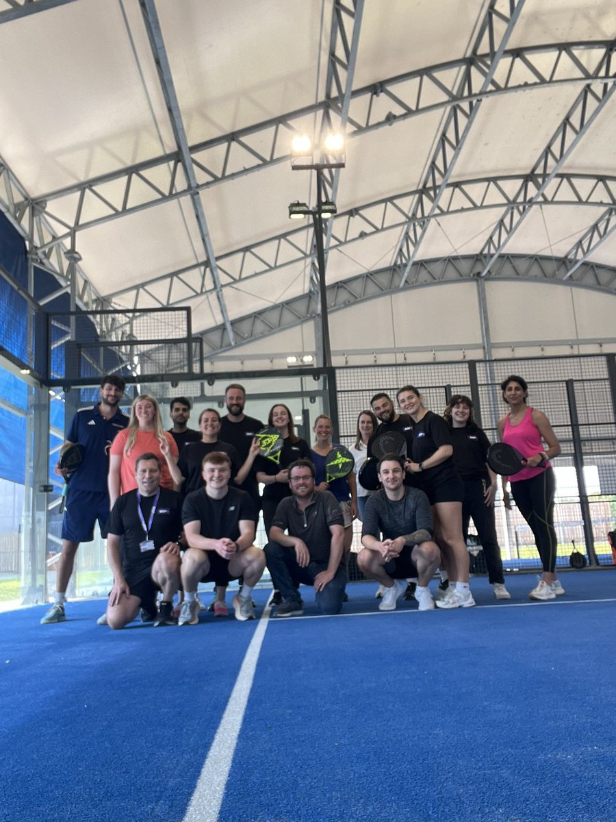 SSF_Futures's tweet photo. A huge thank you to #Game4Padel for supporting our staff team building afternoon! 🙌
It was the perfect mix of fun, friendly competition, and team spirit. 🎾
If you’re looking for a great way to bond with your team, we highly recommend it! 😊
@Golfitglasgow https://t.co/UH0UKx9wp1