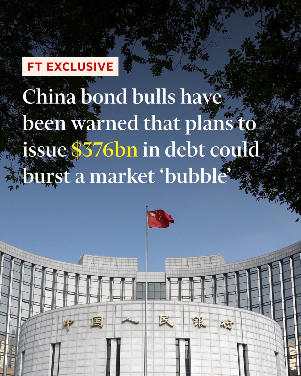 Months of frenzied buying have driven up prices and pushed yields below 2.2%, making a 'significant reversal' highly likely, people close to the country's central bank have warned. on.ft.com/3Z3k5KR