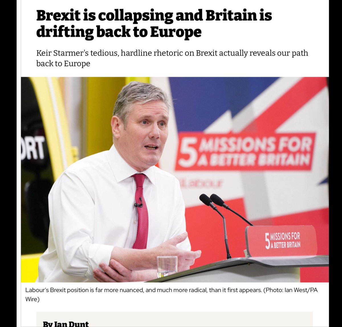 TerenceKnott1's tweet photo. #LittleEngland 

None so blind as those who will not see

@Keir_Starmer @UKLabour @labour4europe https://t.co/w5OBpEydYf