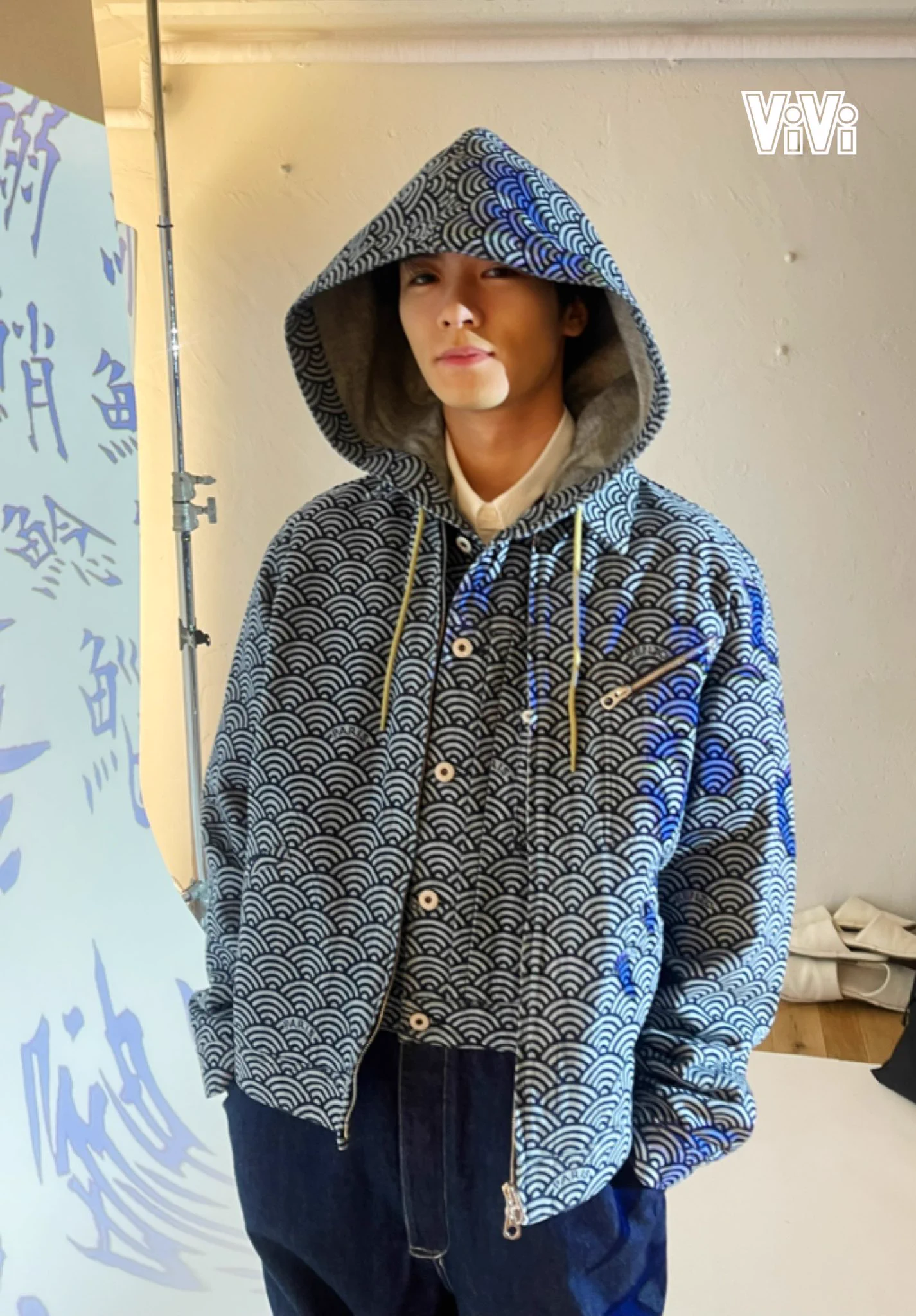 川村壱馬 着用 Linoh セットアップ ViVi on X: