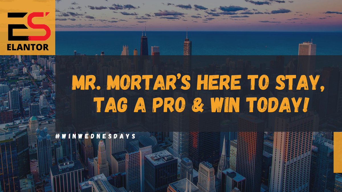 ElantorSolution's tweet photo. Share the word far &amp; wide,
#free cartridge of Mr. Mortar could be urs wid pride!🤌
RT &amp; tag sm1 in #construction industry. #LuckyDraw winner will rcv a free cartridge of Mr. Mortar for their next project. 
Let’s build stronger, together! ✨
#WinWednesdays

#contest #giveaway #win https://t.co/LwImBAUntF