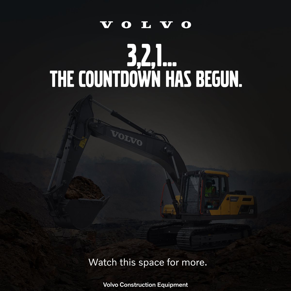 VolvoCEIndia's tweet photo. Big news alert! Something truly powerful from Volvo is on its way. Stay tuned.
#Volvo #VolvoCE #VolvoCEIndia #EC220 #ConstructionEquipment #HeavyMachinery https://t.co/siZOUPewnm