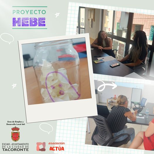 AsocActua's tweet photo. 🌼En el Proyecto Hebe, nos hemos propuesto dejar de alimentar nuestros fantasmas. 
👻Hemos realizado el taller: "Descubriendo fantasmas y como dejarlos morir de hambre" que tiene como objetivo facilitar la gestión de la ansiedad. 
@AytoTacoronte https://t.co/keULtgPFxp