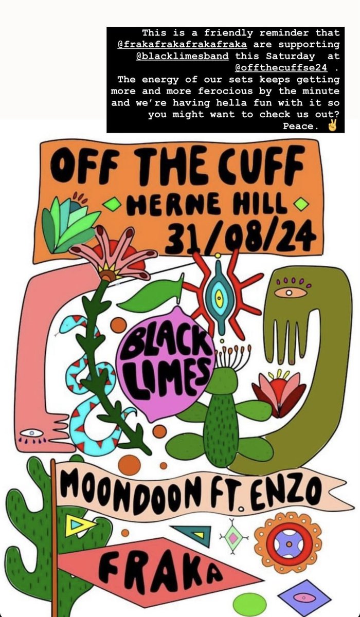 off the cuff (bar) tweet media