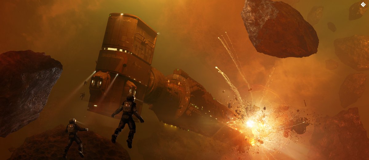 coldesign_ltd's tweet photo. who dropped the shield?!
finally got round to some new work. seems like ages
#conceptart #conceptartist #deepspace #exploration #lookdev #freelanceartist #scifi #alien #alienworlds #deepspacemine #asteroids https://t.co/5iXPwYYSyi