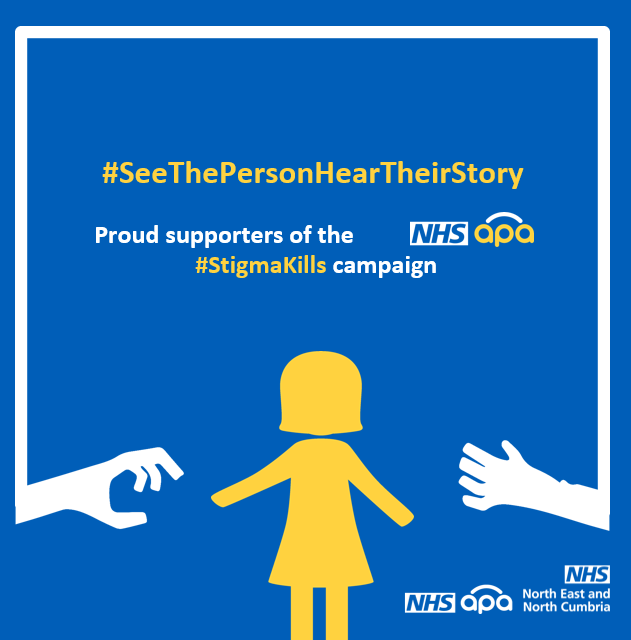 TEWV's tweet photo. Behind every addiction is a real person. Fight the stigma to help them get the support they need.
Open your mind on addiction.
https://t.co/eSskXykwd2
#StigmaKills #SeeThePersonHearTheirStory #WeAllKnowSomeone https://t.co/qCm4Kc0Yod