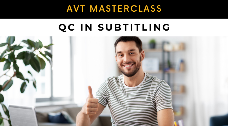 AvtMasterclass's tweet photo. Guess what? Quite a few of you have been nudging us about the course on QC (Quality Control). So here it is:  our brand-new course "QC in Subtitling"!
https://t.co/vJV6A7GIeA
🔥Grab a 30% pre-launch discount by using the code: ILOVEQC at checkout 🔥
https://t.co/I87X69yXpy https://t.co/4Ucmos7Xmf