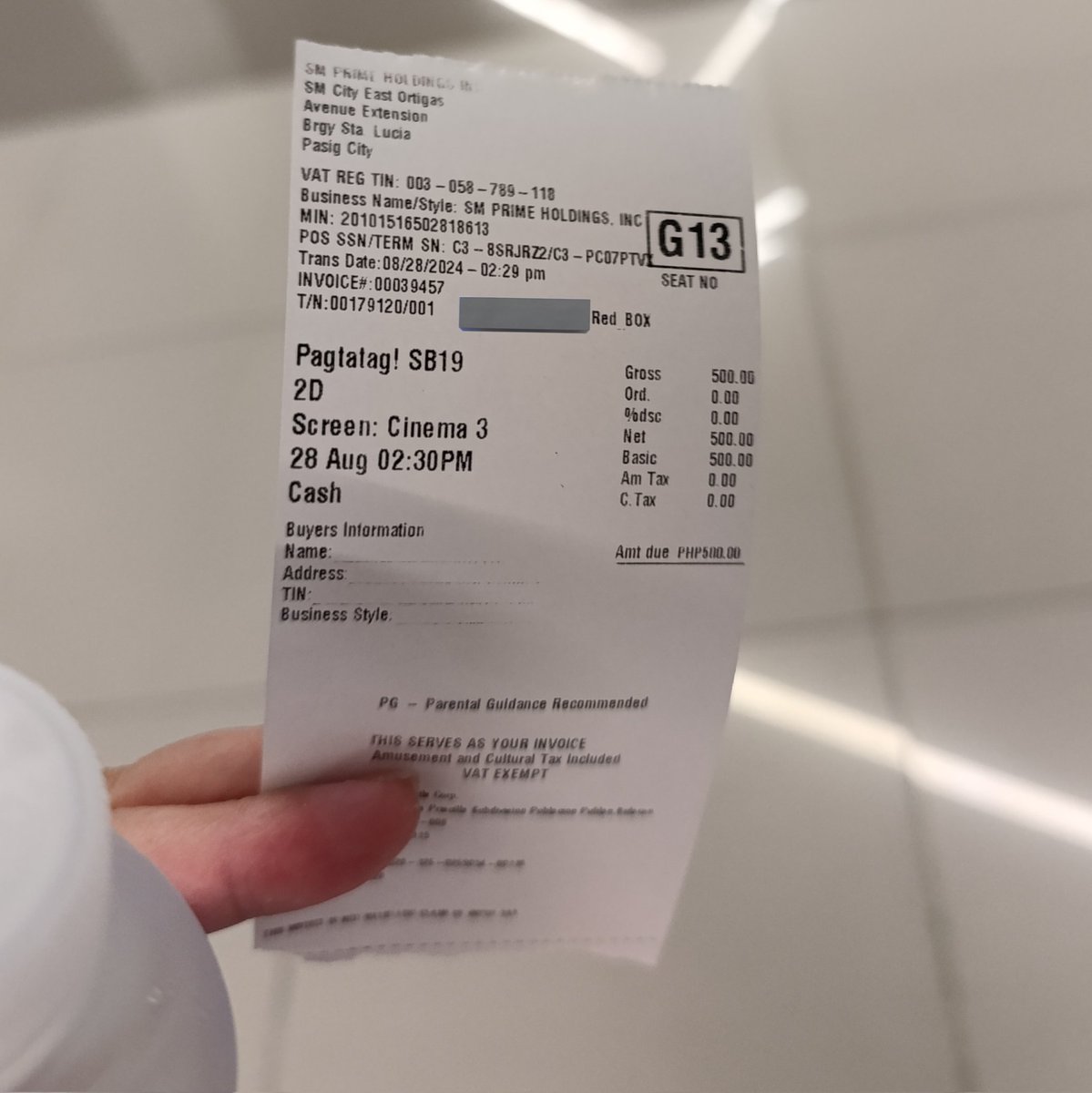 popcornnijah's tweet photo. Huy. May iyakan pala to 😓 Felt like I was taken back to the time na nauna ko silang nakilala at inistan. Hindi man ako ganun kaactive dito kagaya dati, nakasubaybay pa rin ako sa inyo. Mahal ko kayong lima palagi! @SB19Official #SB19PAGTATAG #PAGTATAGTheDocumentary https://t.co/6kdfTFQdvk