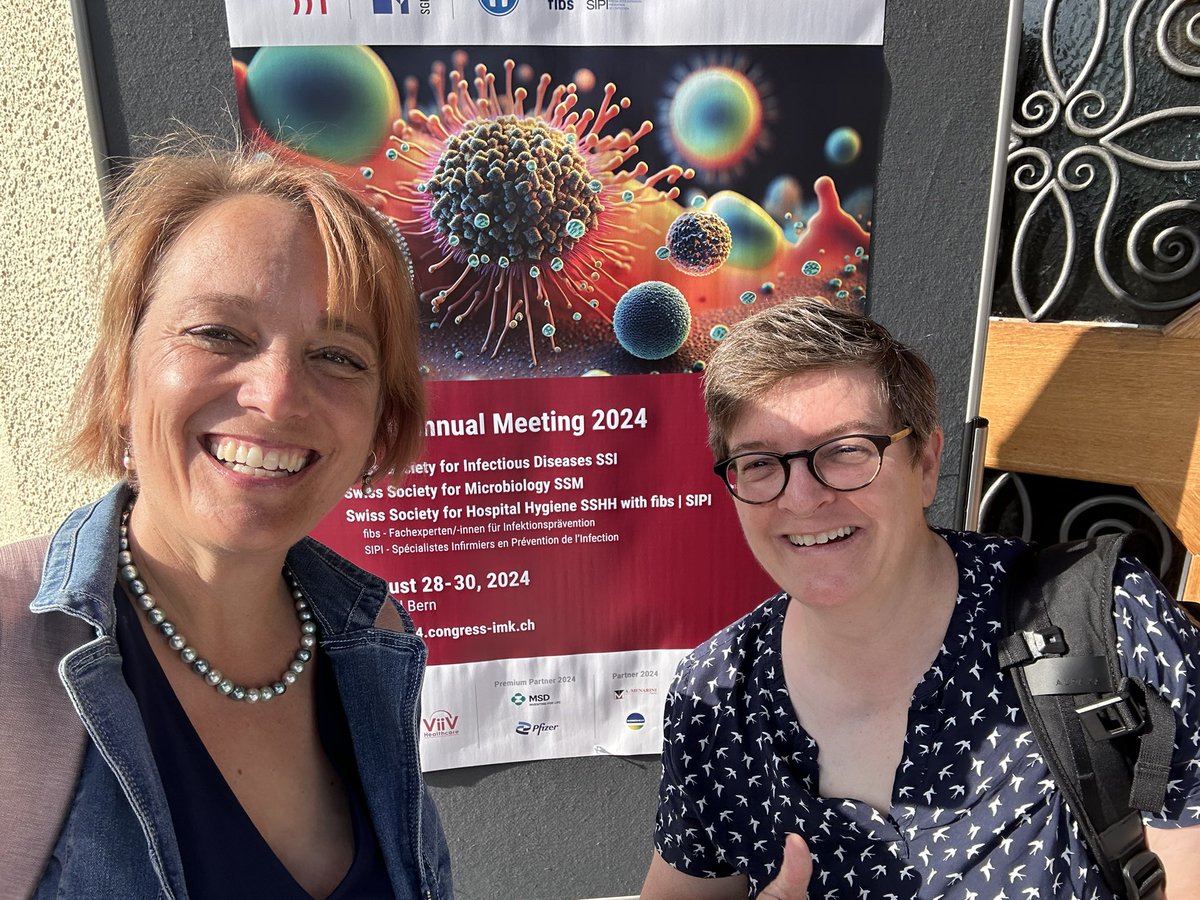 Ariane Briegel (@briegelariane) on Twitter photo Ready for the joint annual meeting of the Swiss society for microbiology! With the one and only <a href="/Archaellum/">Sonja-Verena Albers</a> Ready for the joint annual meeting of the Swiss society for microbiology! With the one and only <a href="/Archaellum/">Sonja-Verena Albers</a>