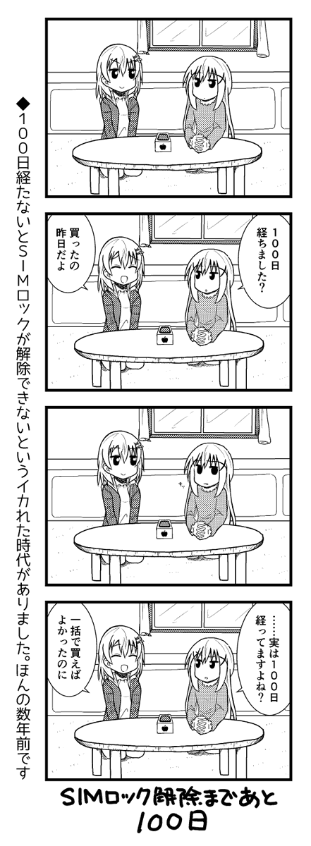 100ワニの続編開始を祝して当時描いた4コマ漫画をお蔵出し 
