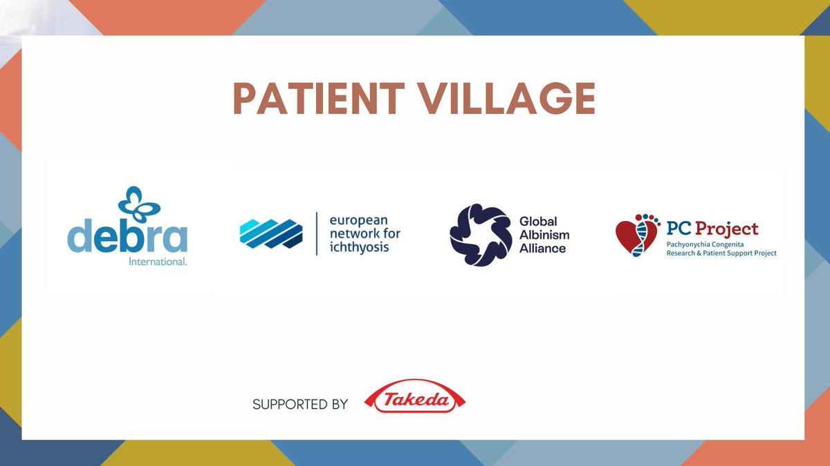 ESDRorg's tweet photo. Visit the Patient Village
#Patient Organisations are the link between patients and experienced doctors, clinical researchers in #dermatology and #venereology.

Communication and collaboration are critical to improve patient’s journey and offer better clinical care.

#ESDR2024 https://t.co/9zh4Ys5EhP