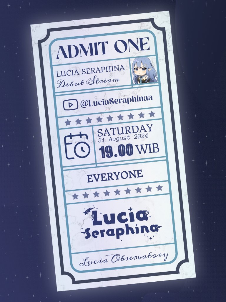 ˗ˏˋ Debut Stream Invitation ˎˊ˗

I'm excited to invite all of you to my debut stream!

📅 : 31st August 2024
⏰ : 19:00 WIB
📍 : youtube.com/watch?v=vMIZG1…
📝 : forms.gle/dwUiedovsTaKkb…

I hope it's going to be a blast and I'd love to have u join me ✨🫶🏼

#VtuberID #VtuberDebut