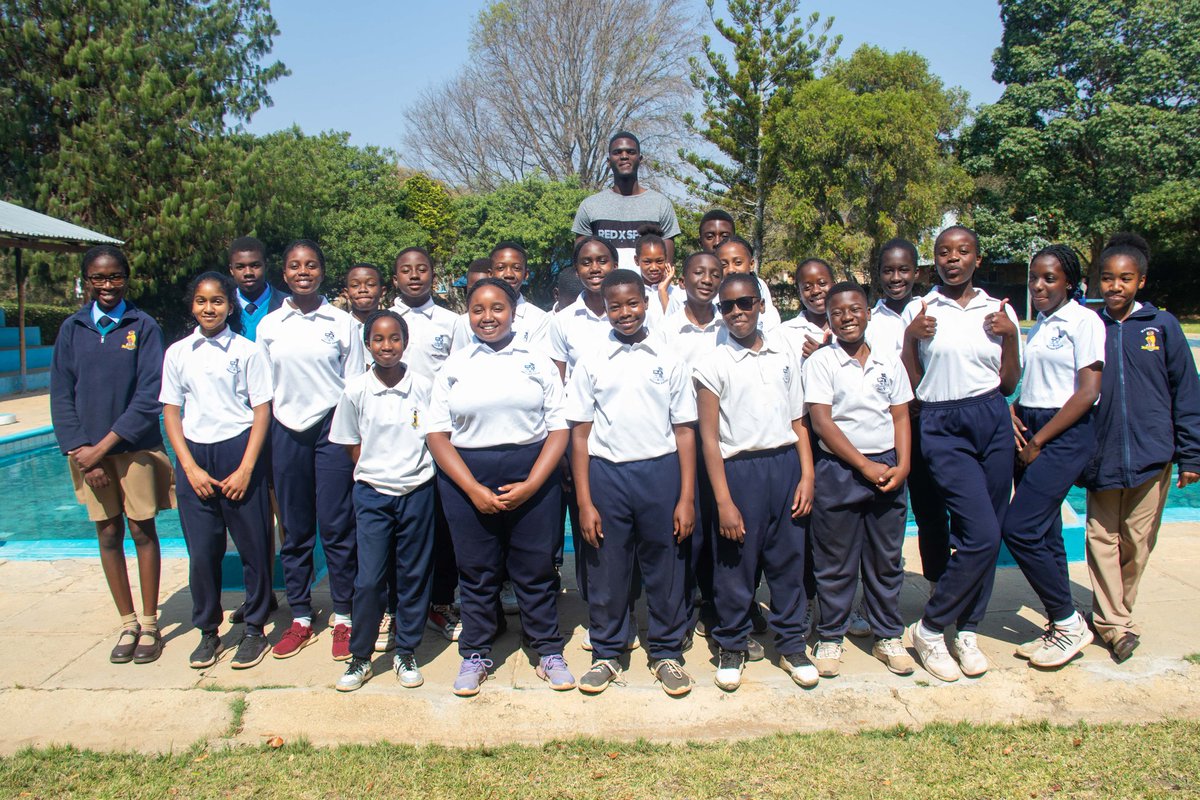 Watershed1987's tweet photo. We grateful to our Paris Paralympian Kudakwashe Chigwedere (class of 2021) who came past the college to say farewell and thank you to all students, teaching and support staff before departing for the Paris games. His 100m race is on Friday 30 August 2024 at 12.50pm. #Zizimoto https://t.co/ErfanMszfZ