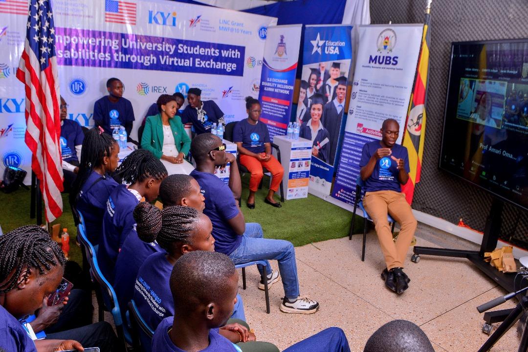 Pictures from the just concluded Students with disabilities Virtual Exchange Program.